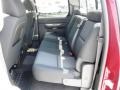 2013 GMC Sierra 1500 Ebony Interior Rear Seat Photo