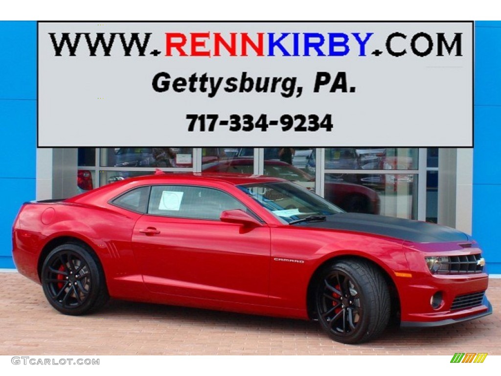 2013 Camaro SS/RS Coupe - Crystal Red Tintcoat / Black photo #1