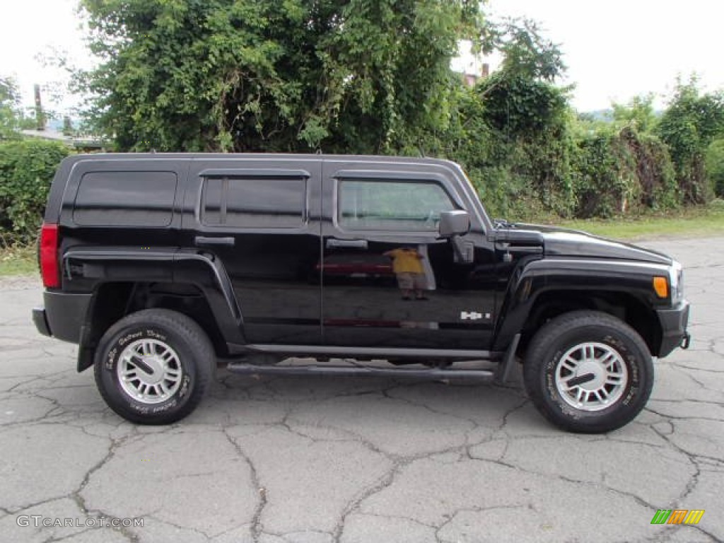 Black 2006 Hummer H3 Standard H3 Model Exterior Photo #82953667