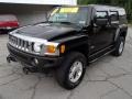 Black 2006 Hummer H3 Standard H3 Model Exterior