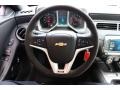 Black 2013 Chevrolet Camaro SS/RS Coupe Steering Wheel