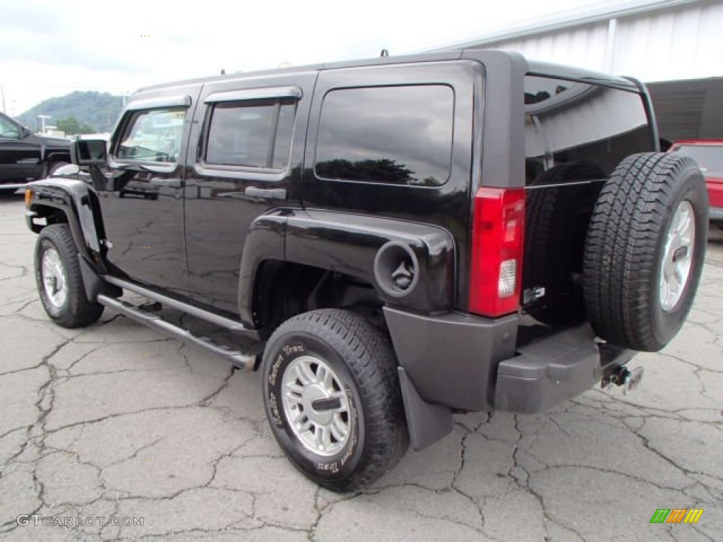 Black 2006 Hummer H3 Standard H3 Model Exterior Photo #82953781