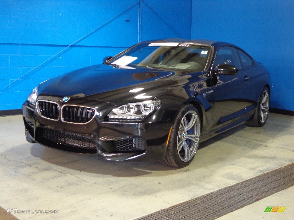 2013 M6 Coupe - Black Sapphire Metallic / Black photo #3