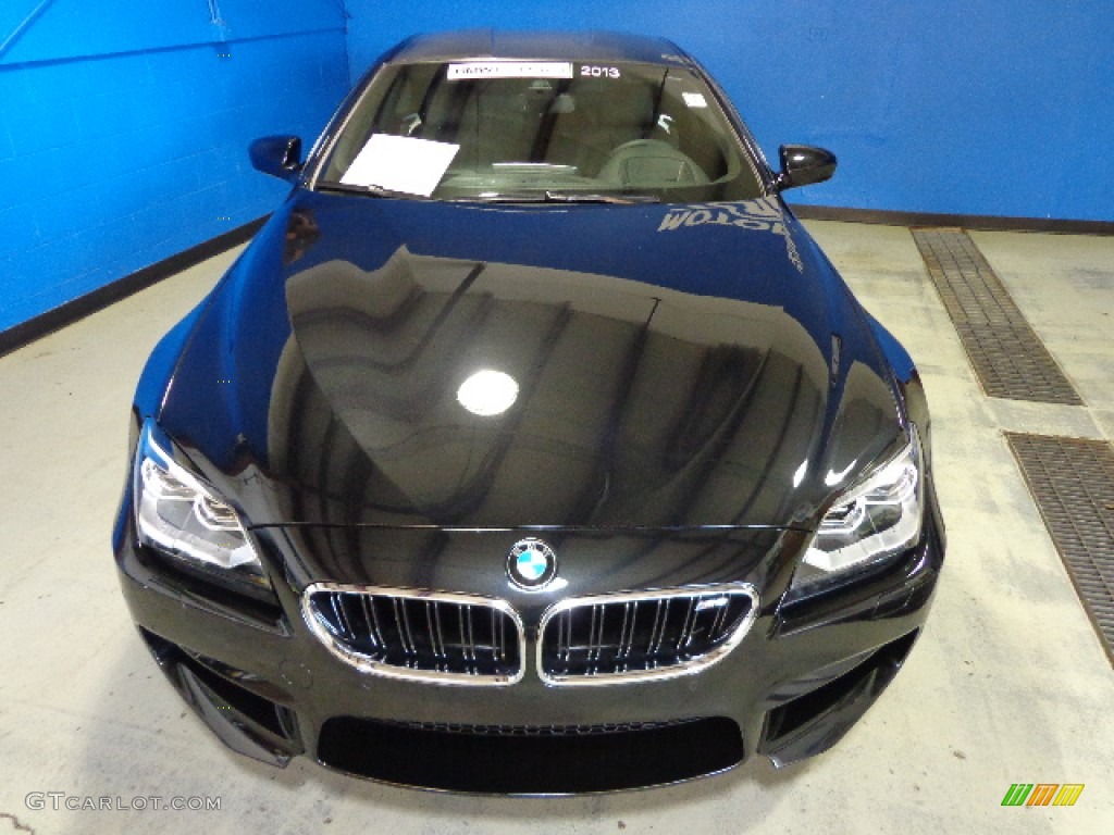 2013 M6 Coupe - Black Sapphire Metallic / Black photo #4