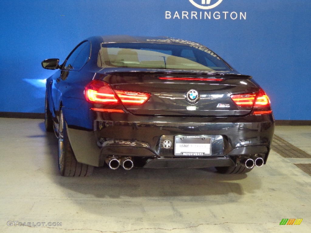 2013 M6 Coupe - Black Sapphire Metallic / Black photo #5