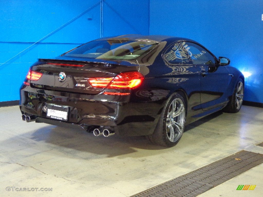 2013 M6 Coupe - Black Sapphire Metallic / Black photo #7