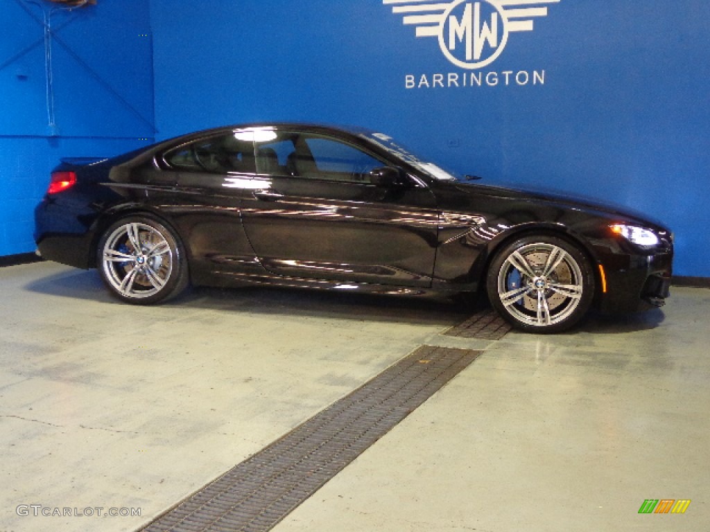 2013 M6 Coupe - Black Sapphire Metallic / Black photo #8