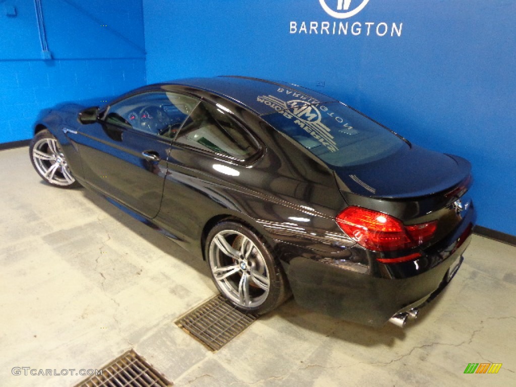 2013 M6 Coupe - Black Sapphire Metallic / Black photo #11