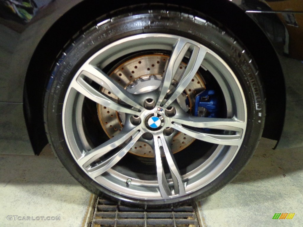 2013 M6 Coupe - Black Sapphire Metallic / Black photo #12