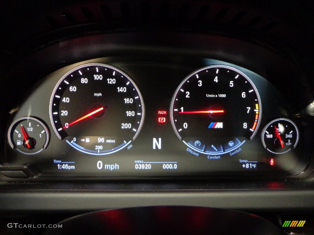 2013 BMW M6 Coupe Gauges Photo #82955363