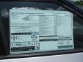 2013 Hyundai Veloster Standard Veloster Model Window Sticker