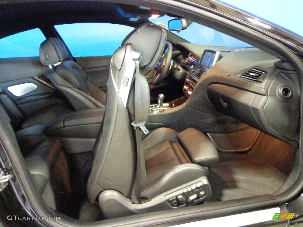 2013 M6 Coupe - Black Sapphire Metallic / Black photo #30