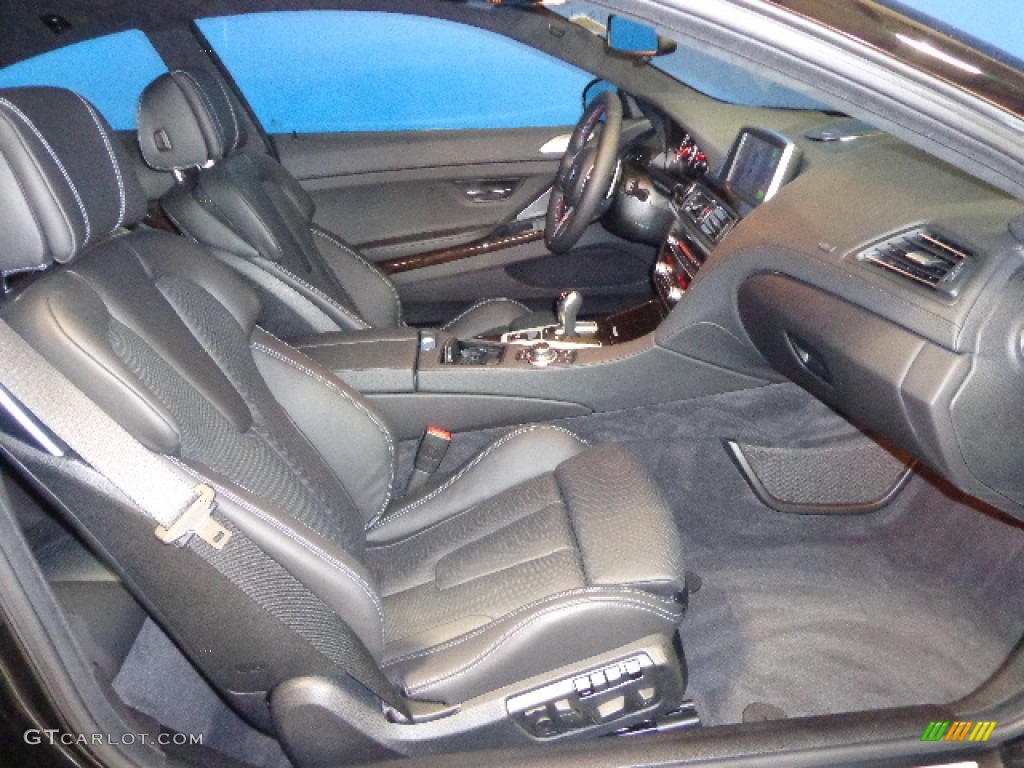 2013 M6 Coupe - Black Sapphire Metallic / Black photo #31