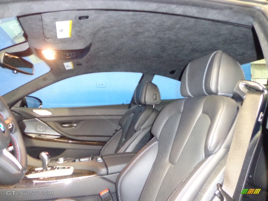 2013 M6 Coupe - Black Sapphire Metallic / Black photo #33