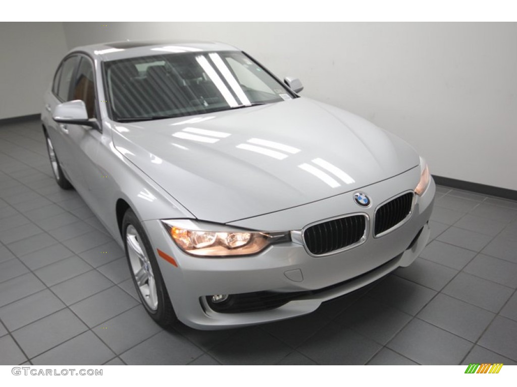 2013 3 Series 328i Sedan - Glacier Silver Metallic / Black photo #5