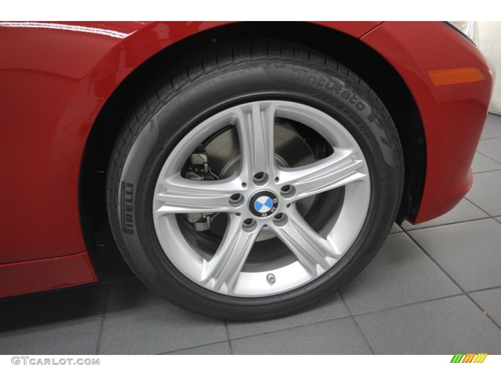 2013 3 Series 328i Sedan - Melbourne Red Metallic / Black photo #7