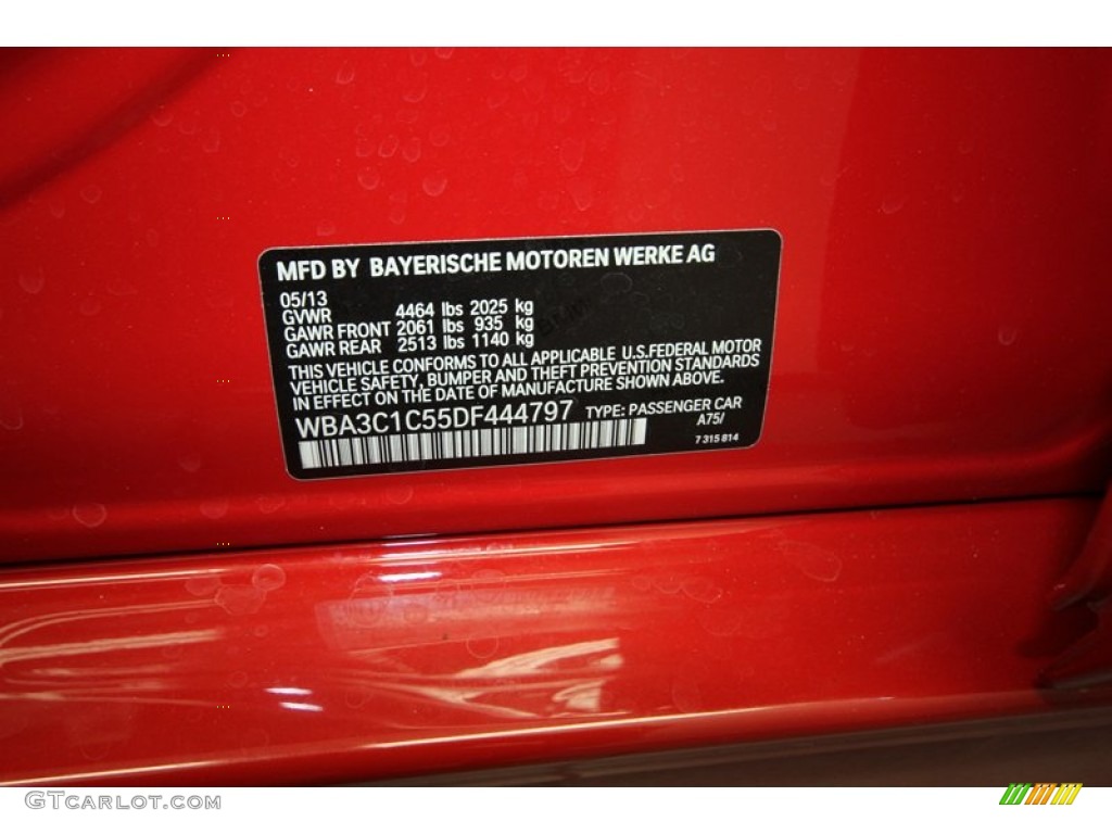2013 3 Series 328i Sedan - Melbourne Red Metallic / Black photo #9