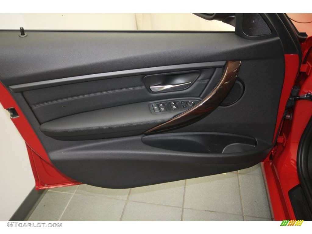 2013 3 Series 328i Sedan - Melbourne Red Metallic / Black photo #13