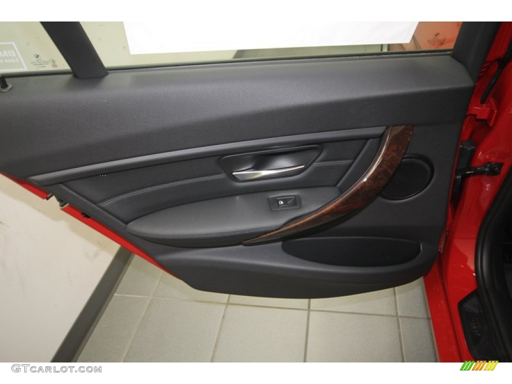 2013 3 Series 328i Sedan - Melbourne Red Metallic / Black photo #28