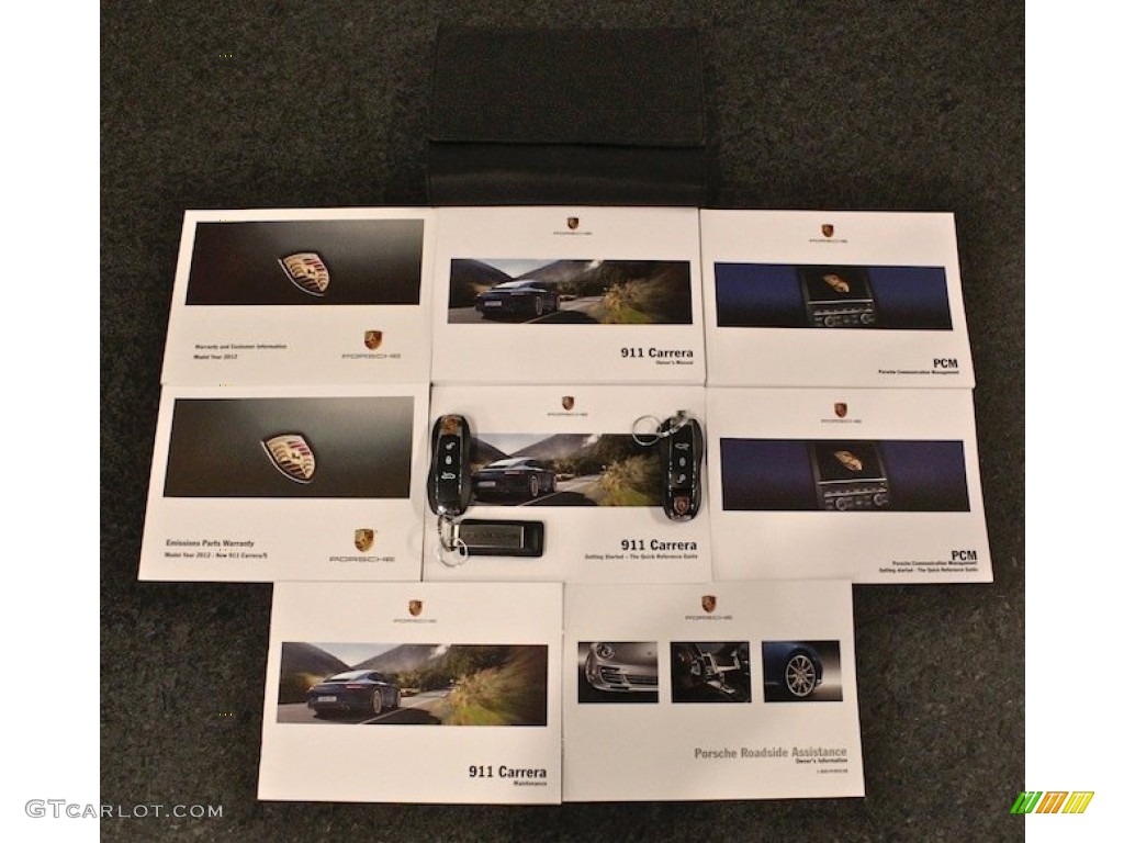 2012 Porsche New 911 Carrera S Coupe Books/Manuals Photos