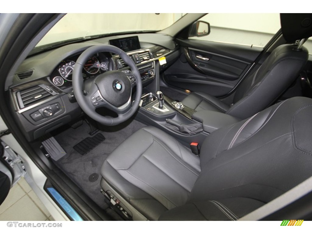 2013 3 Series 328i Sedan - Glacier Silver Metallic / Black photo #10