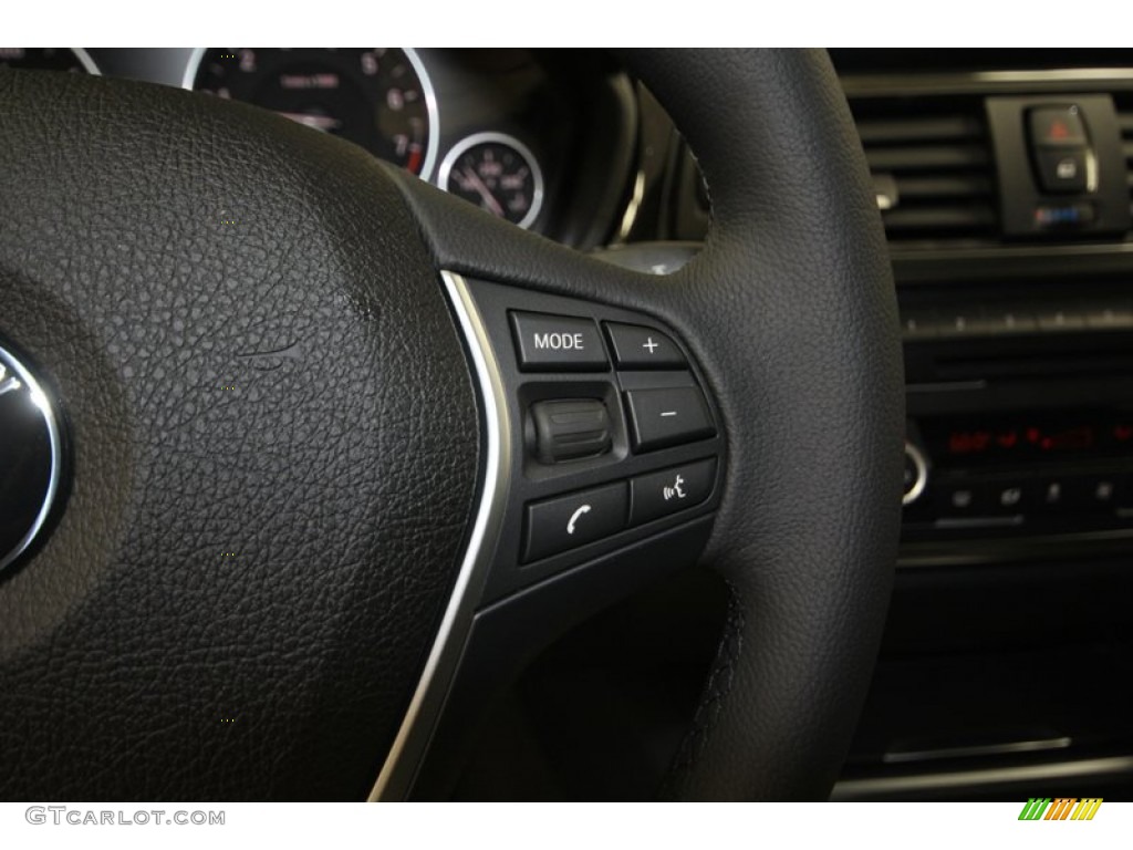 2013 3 Series 328i Sedan - Glacier Silver Metallic / Black photo #24