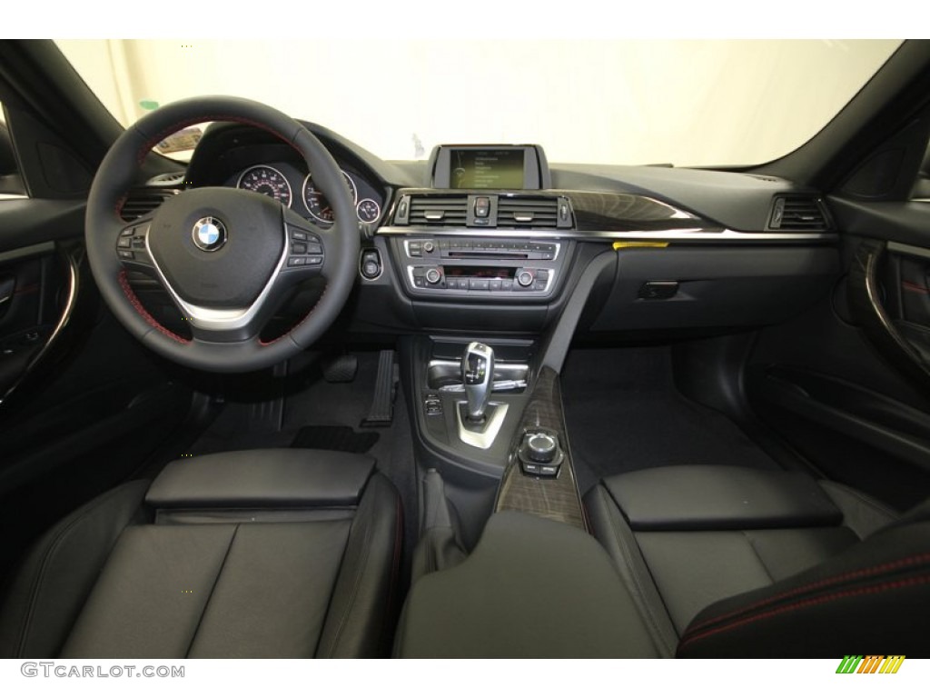 2013 3 Series 328i Sedan - Glacier Silver Metallic / Black photo #4