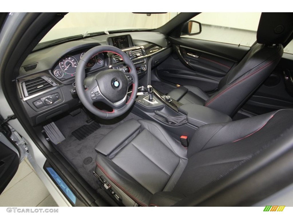 2013 3 Series 328i Sedan - Glacier Silver Metallic / Black photo #10