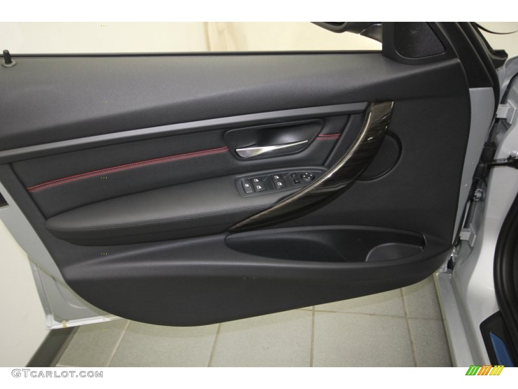 2013 3 Series 328i Sedan - Glacier Silver Metallic / Black photo #12