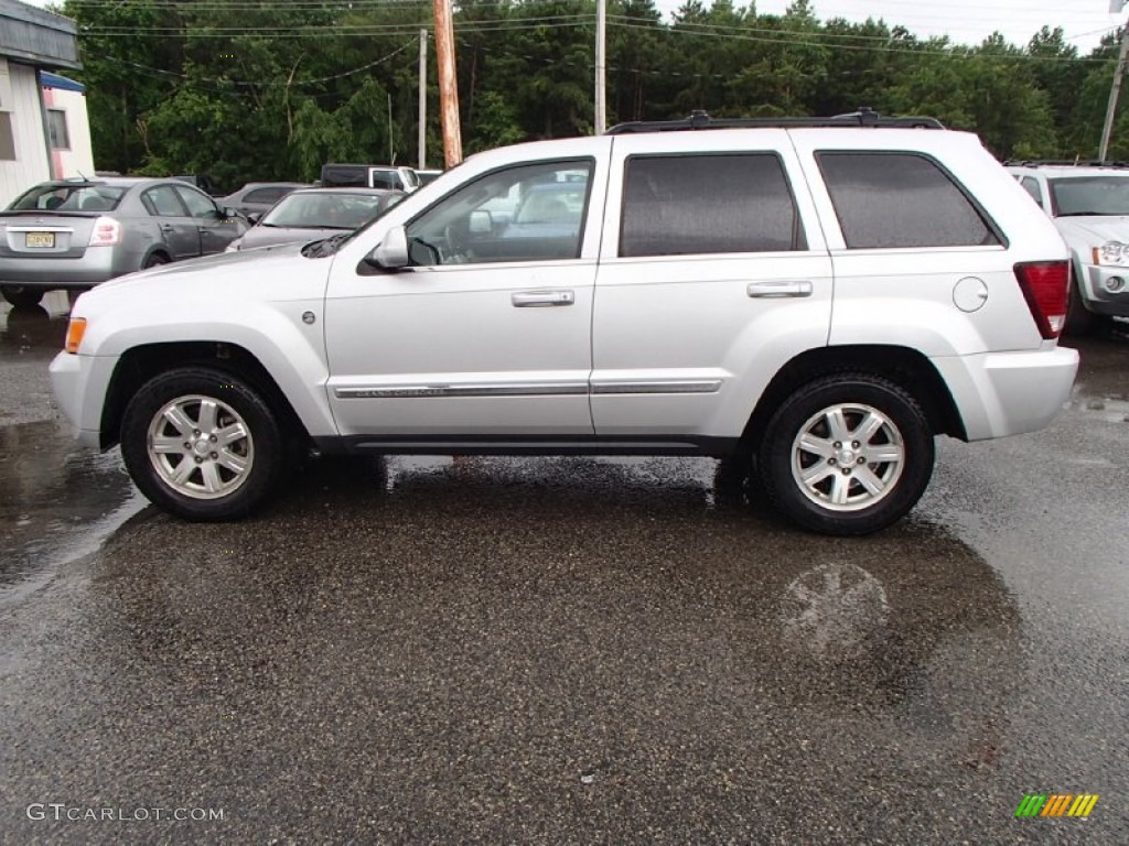 Bright Silver Metallic 2008 Jeep Grand Cherokee Limited 4x4 Exterior Photo #82958920
