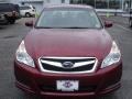 2010 Ruby Red Pearl Subaru Legacy 2.5i Limited Sedan  photo #2