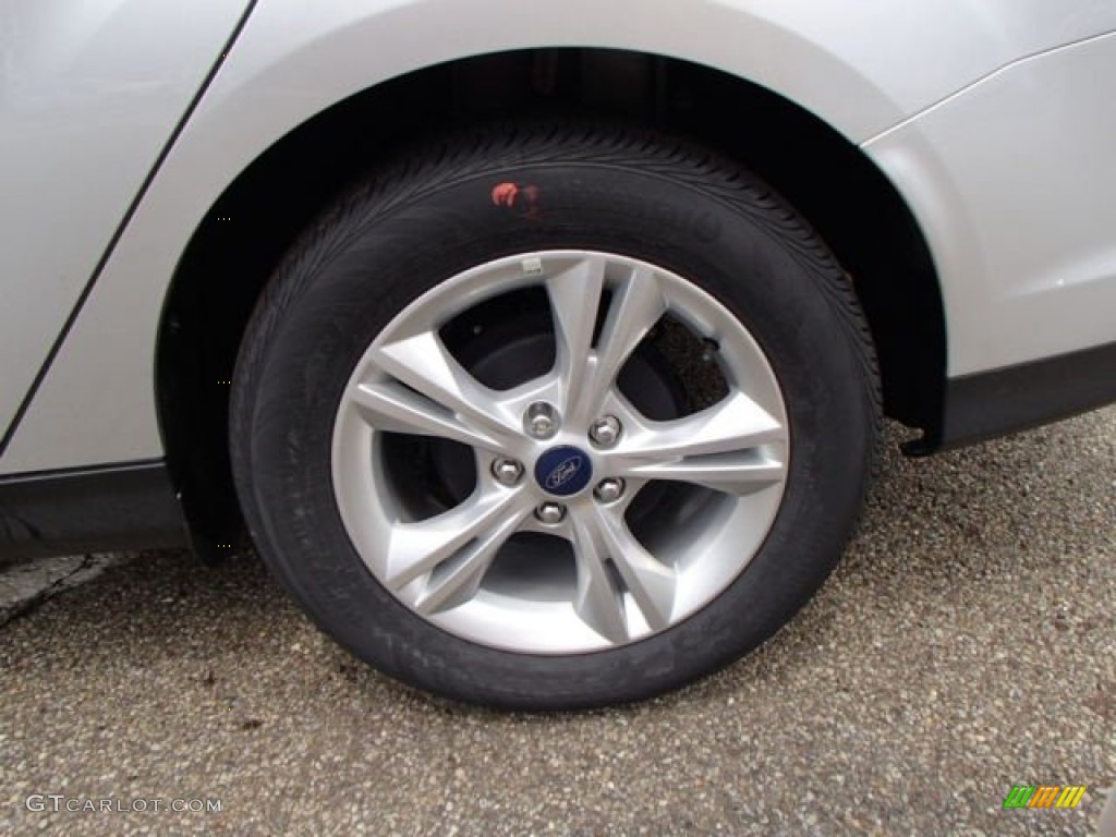 2013 Focus SE Sedan - Ingot Silver / Charcoal Black photo #9