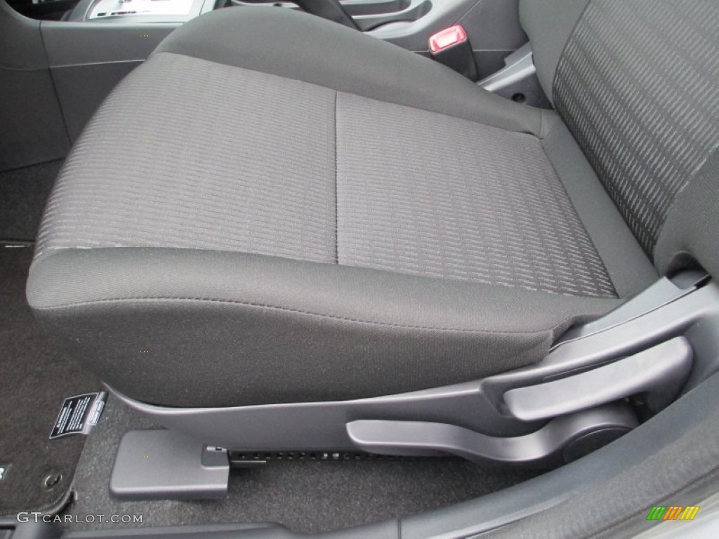 2013 Lancer ES - Mercury Gray Pearl / Black photo #14