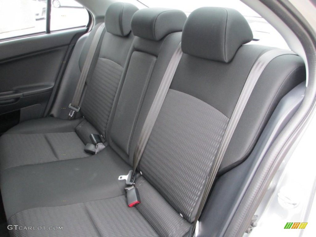 2013 Lancer ES - Mercury Gray Pearl / Black photo #16