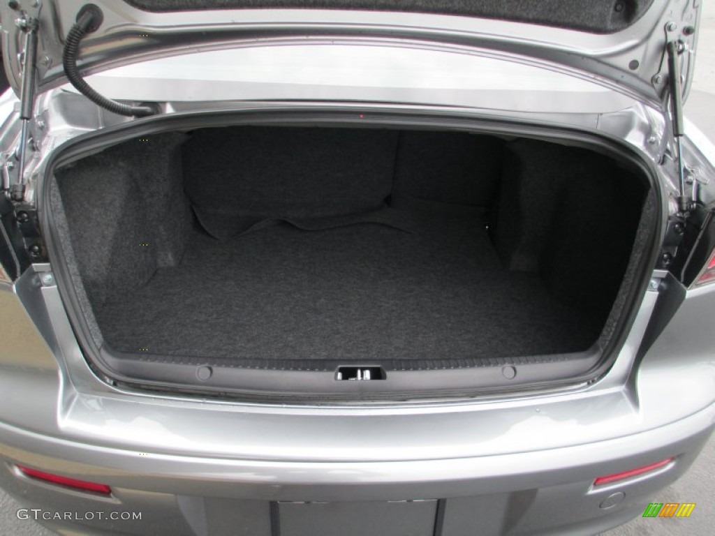 2013 Lancer ES - Mercury Gray Pearl / Black photo #18