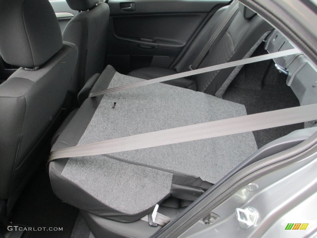 2013 Lancer ES - Mercury Gray Pearl / Black photo #19