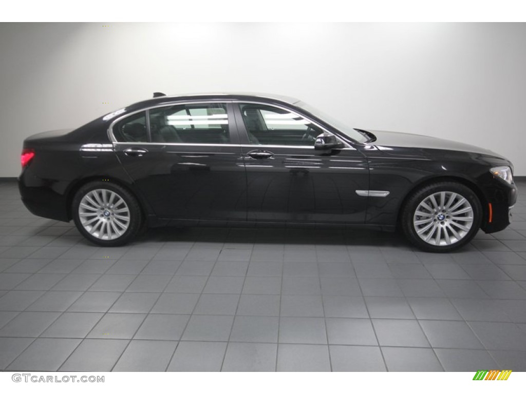 2013 7 Series 740Li Sedan - Black Sapphire Metallic / Black photo #2