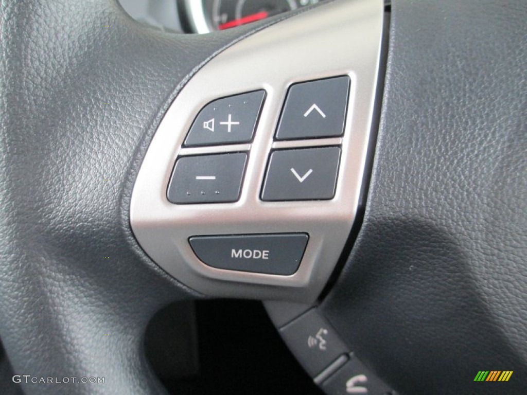 2013 Lancer ES - Mercury Gray Pearl / Black photo #22