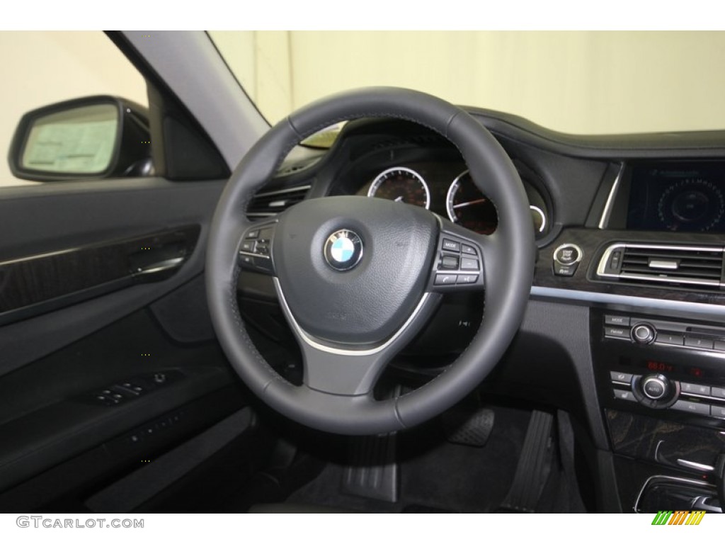 2013 7 Series 740Li Sedan - Black Sapphire Metallic / Black photo #30