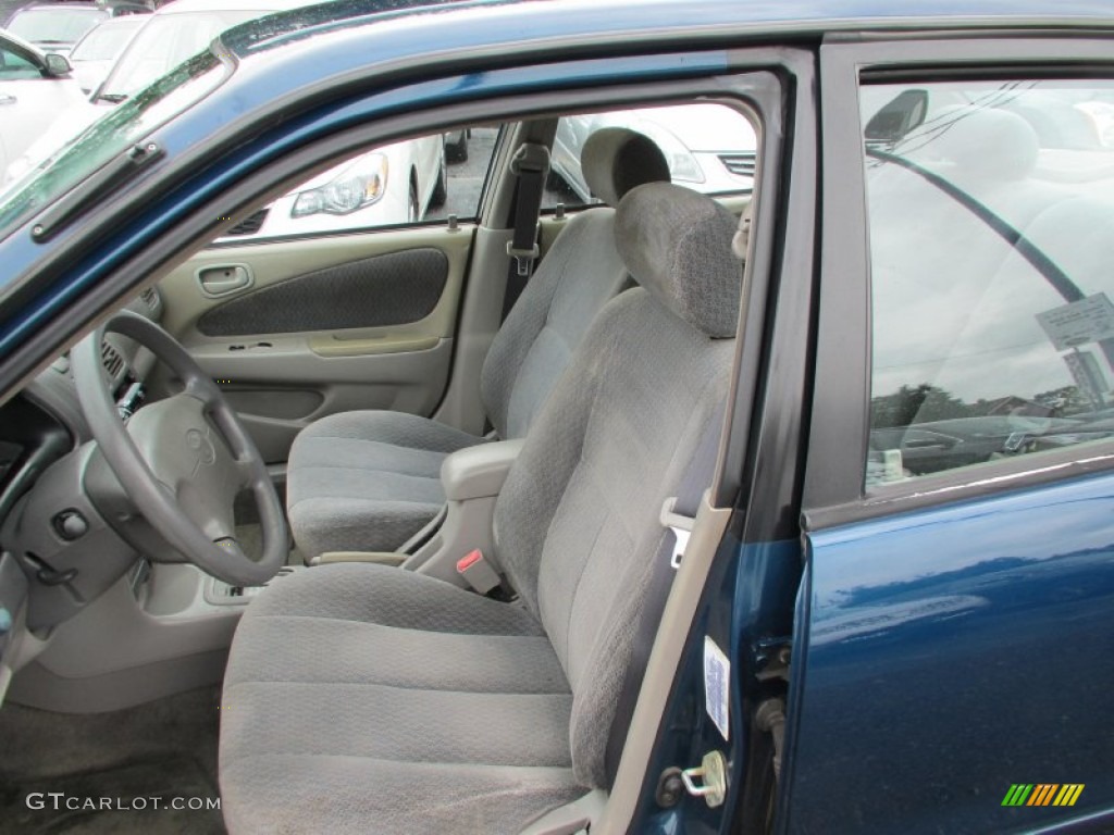 2001 Corolla LE - Indigo Ink Blue Pearl / Pebble Beige photo #8