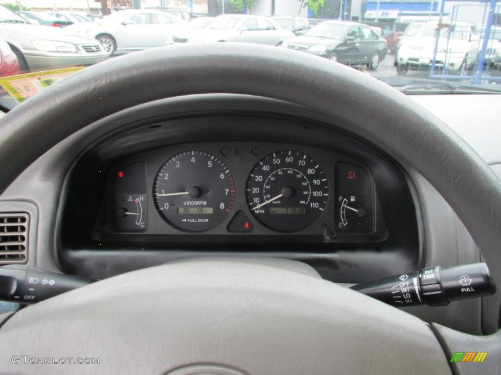 2001 Corolla LE - Indigo Ink Blue Pearl / Pebble Beige photo #11