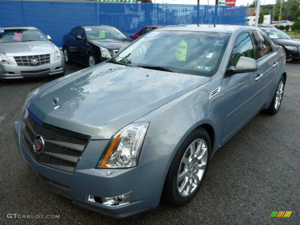 Sunset Blue 2008 Cadillac CTS 4 AWD Sedan Exterior Photo #82962379