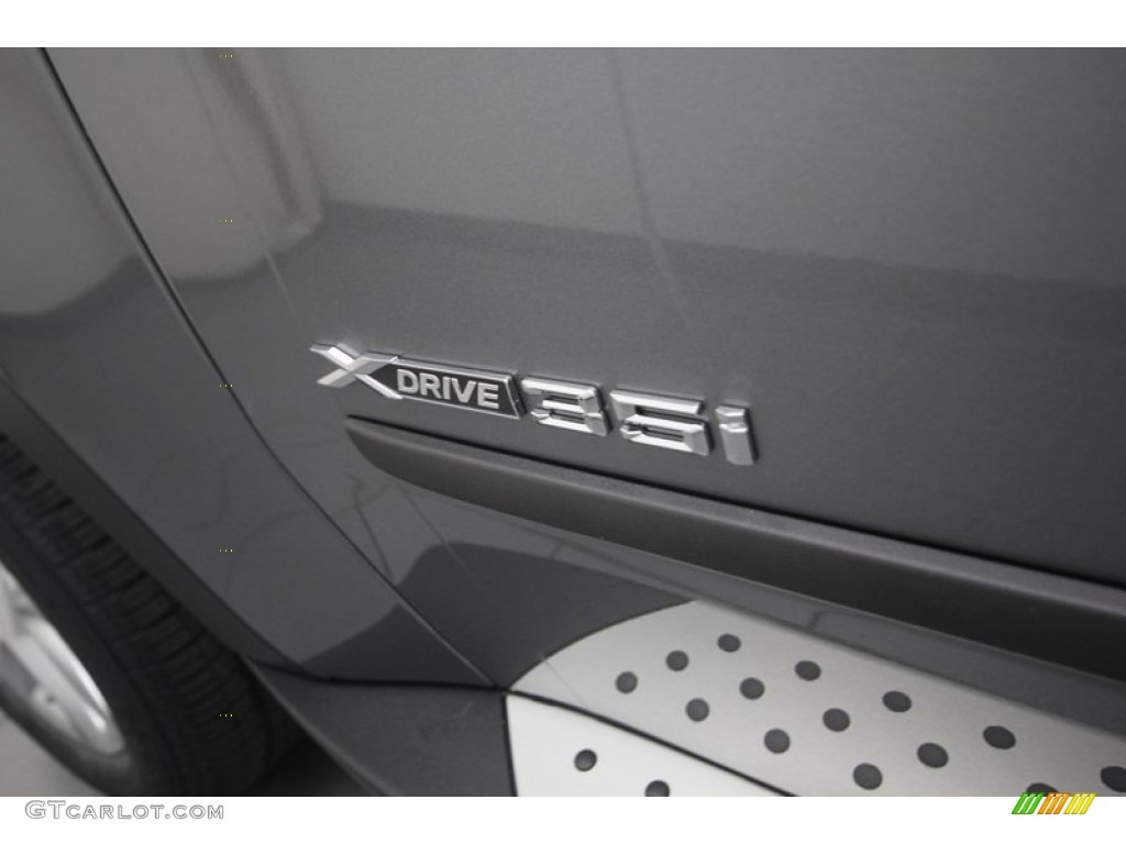 2013 X5 xDrive 35i Premium - Space Gray Metallic / Oyster photo #33