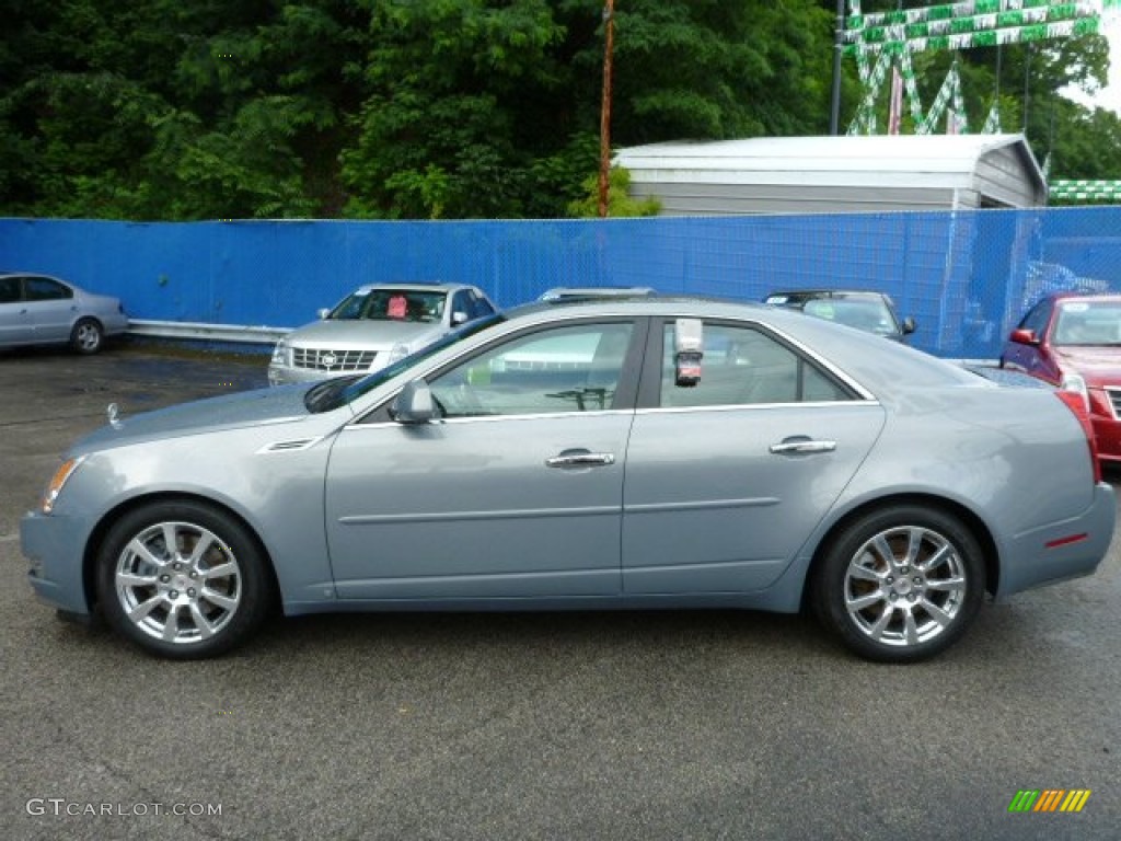 Sunset Blue 2008 Cadillac CTS 4 AWD Sedan Exterior Photo #82962538