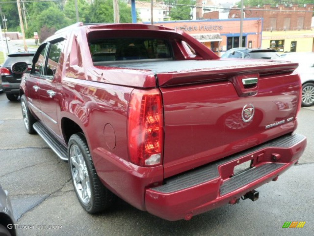 2007 Escalade EXT AWD - Red-E / Ebony/Ebony photo #11