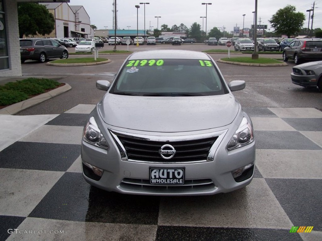 2013 Altima 3.5 S - Brilliant Silver / Charcoal photo #2