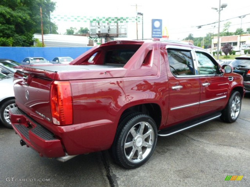2007 Escalade EXT AWD - Red-E / Ebony/Ebony photo #13