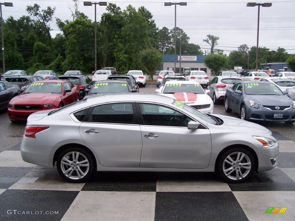 2013 Altima 3.5 S - Brilliant Silver / Charcoal photo #3