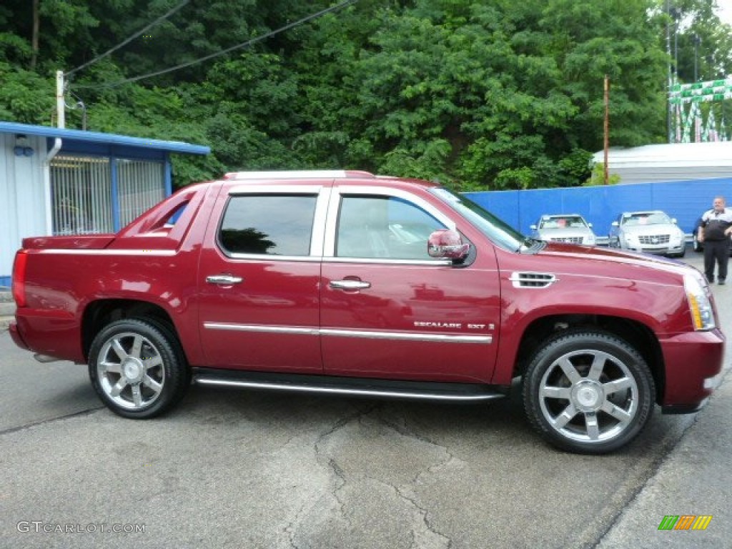2007 Escalade EXT AWD - Red-E / Ebony/Ebony photo #14