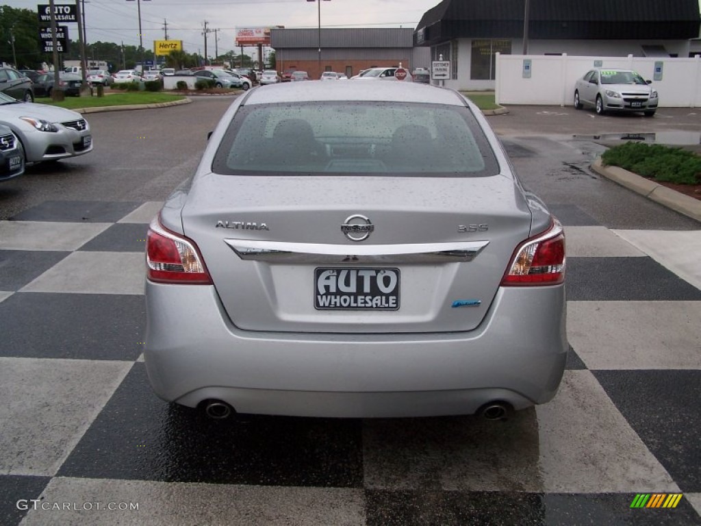 2013 Altima 3.5 S - Brilliant Silver / Charcoal photo #4